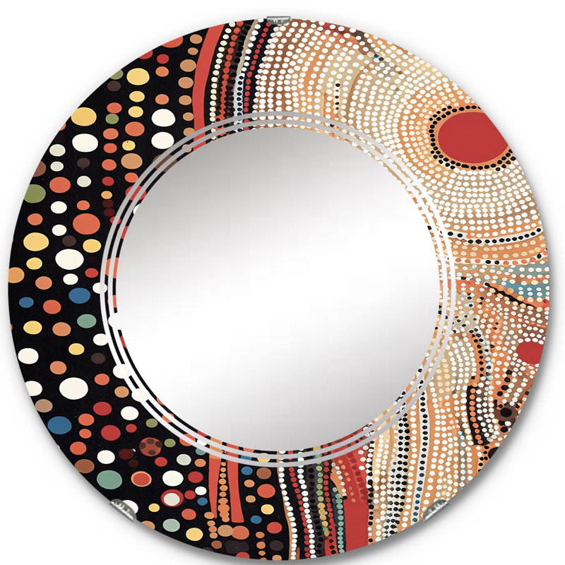 Miroir mural Bushley, 24 po x 24 po