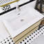 Meuble-lavabo mural simple 30 po avec plateau en résine-1820650591