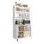 Armoire de cuisine avec porte rabattable, armoire de rangement pour garde-manger, armoire de salon-2040680806