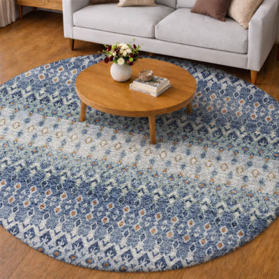 Tapis tribal à poil long de qualité supérieure lavable à la machine ADS72