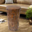 Concrete Top End Table