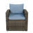 Arroya Wicker Outdoor Club Chair Patio 2 Person Seating Group-426223952-426223954
