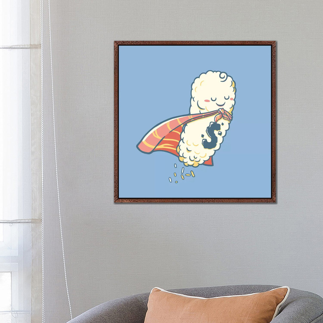 Super Sushi Lover von Tobias Fonseca - Galerie-verpackte Leinwand Giclée auf Leinwand