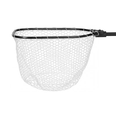 Filet de pêche, filets de débarquement pliables avec poignée télescopique et échelle de longueur intégrée, équipement de pêche en aluminium 6063 léger et plus résistant, filet en silicone souple, peut supporter jusqu'à 30 lb, pour banc de kayak