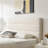 Braya Luxury Upholstered Platform Sleigh Bed With 2 Large Wood Drawers Storage,Beige,Queen-1913656065-1937042112