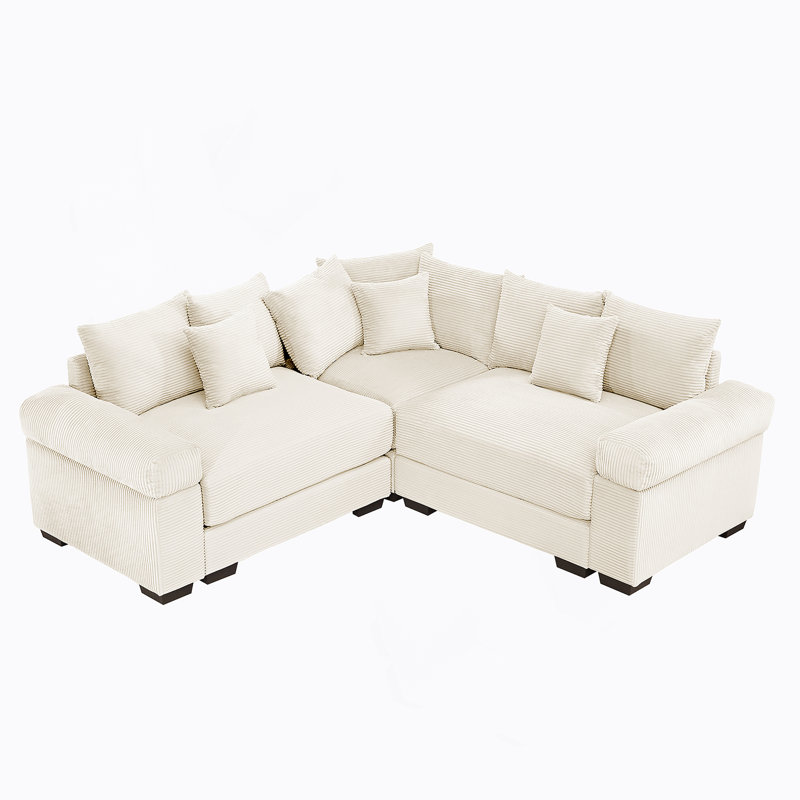 Canapé modulaire surdimensionné Cloud, Beige