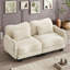 Sofa deux places avec coussin et accoudoirs-395057386