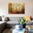 Floating Yellow Flowers I by Silvia Vassileva - Wrapped Canvas Panoramic Painting-466554063-452589361