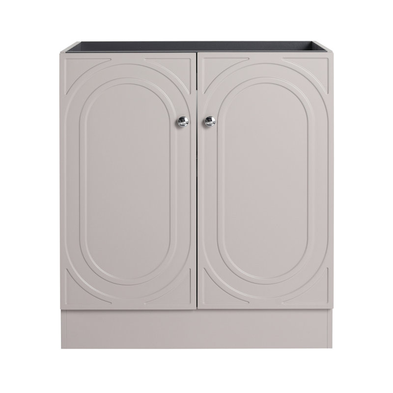 30'' Single Bathroom Vanity Base Only, Khaki