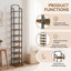 10 - Pair Solid Wood Shoe Rack