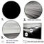 «Black and White Meadow Horizon Photo III», ensemble d'art mural sur toile-107745724-107745723
