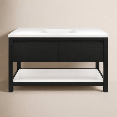 Solace 49" Oak Single Bathroom Vanity