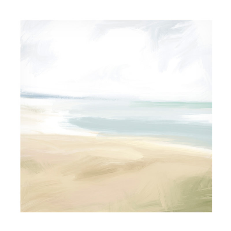 «Minimal Beach Tones II» sur, H 24 po x l 24 po