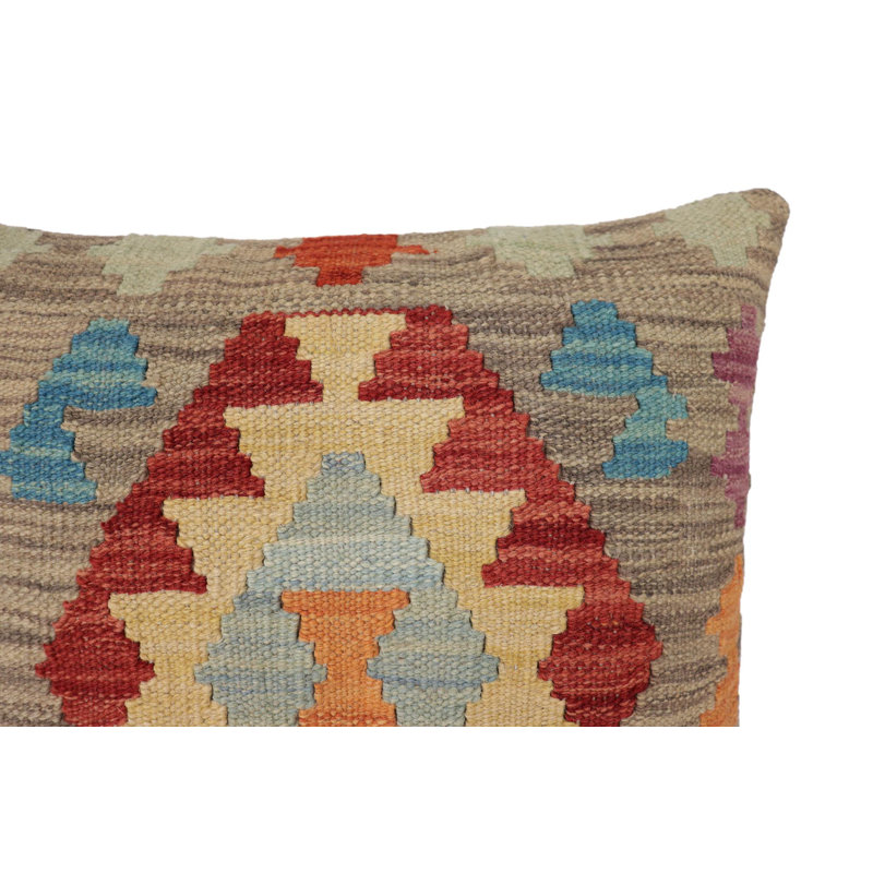 Housse et insert de coussin carré 100% laine 