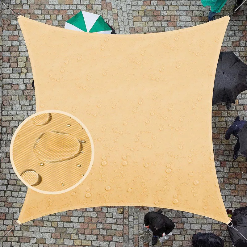 Auvent de patio pour voile de jardin Homeya