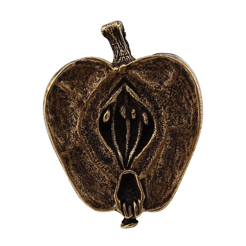 Fiori Novelty Knob, Antique Brass
