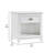 Sely Nightstand, 1 Drawer W Open Cubby, Ring Handle-114018877