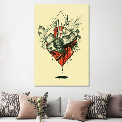 Blind by Nicebleed - Print on Canvas