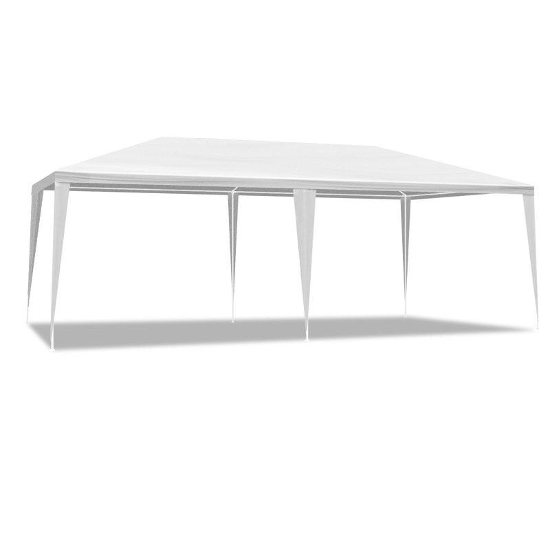 Auvent extérieur avec murs en filet, abri de patio pour les fêtes, 20 pi x 10 pi