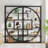 Industrial 5-Tier Vintage Gray Etagere Bookshelf-1057980473