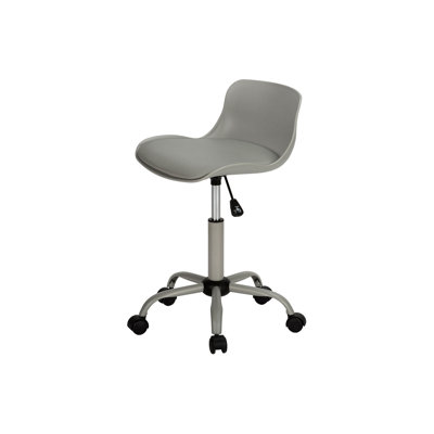 Chaise de bureau, hauteur réglable, pivotante, ergonomique, bureau d'ordinateur, travail, juvénile, aspect cuir, métal, contemporain, moderne