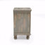 Table de chevet en bois gris antique