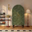 Armoire florale en bois massif de style français