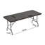 Ayvar Rectangular Metal Folding Outdoor Camping Table , 178cm cm W 74cm cm D-266273805