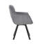 Sansome Swivel Fabric Dining Chair with Steel Legs-705799525