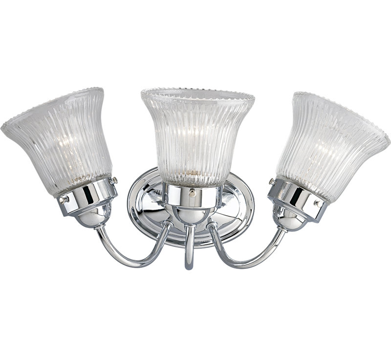 Boynton 3 - Light Dimmable Vanity Light, Polished Chrome