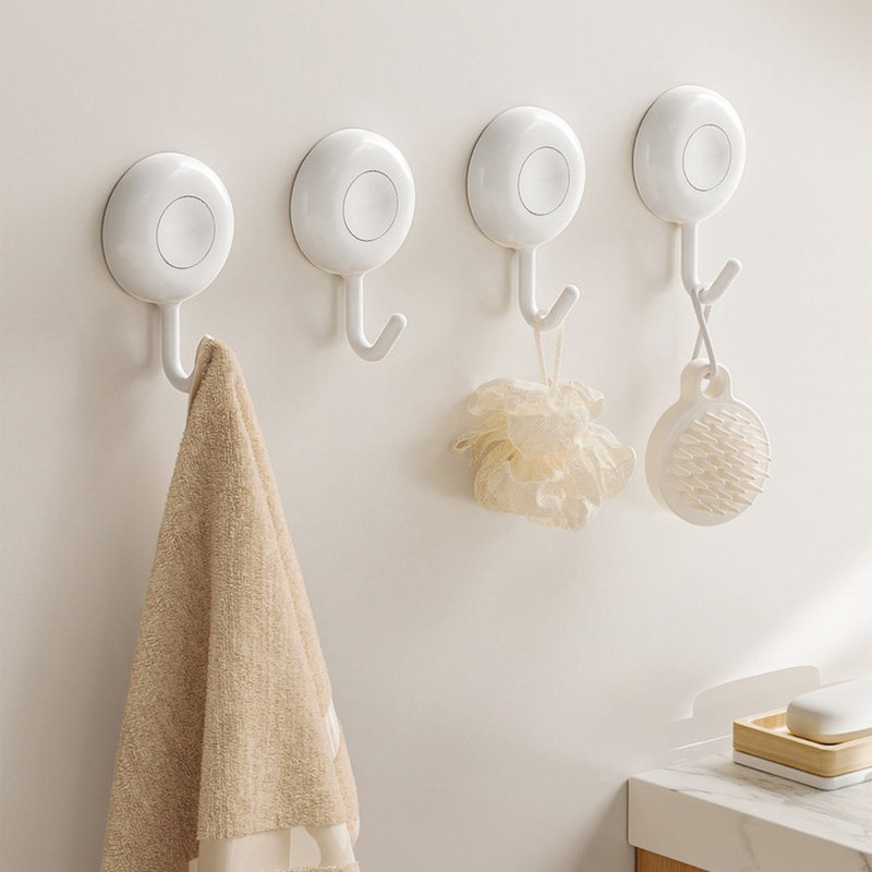 Rack Rotating Hook Strong Adhesive Hook Traceless Door Hanging Hook Bathroom Kitchen Hanging Hook