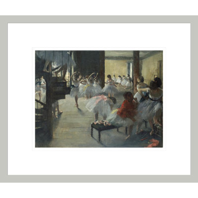«The Dance Class» par Edgar Degas, impression giclée sur cadre
