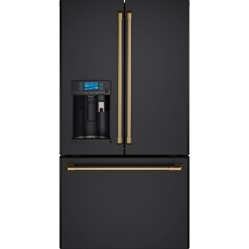 Refrigerator Handle Kit, Brushed Brass
