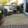 Machine Washable Indoor/Outdoor Claudian ACN1239 Beige Rug