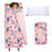 Wildkin Kids Original Nap Mat – Cozy Kids Sleep Mat with Pillow, Ideal for School & Travel - Llamas and Cactus Pink-110874670