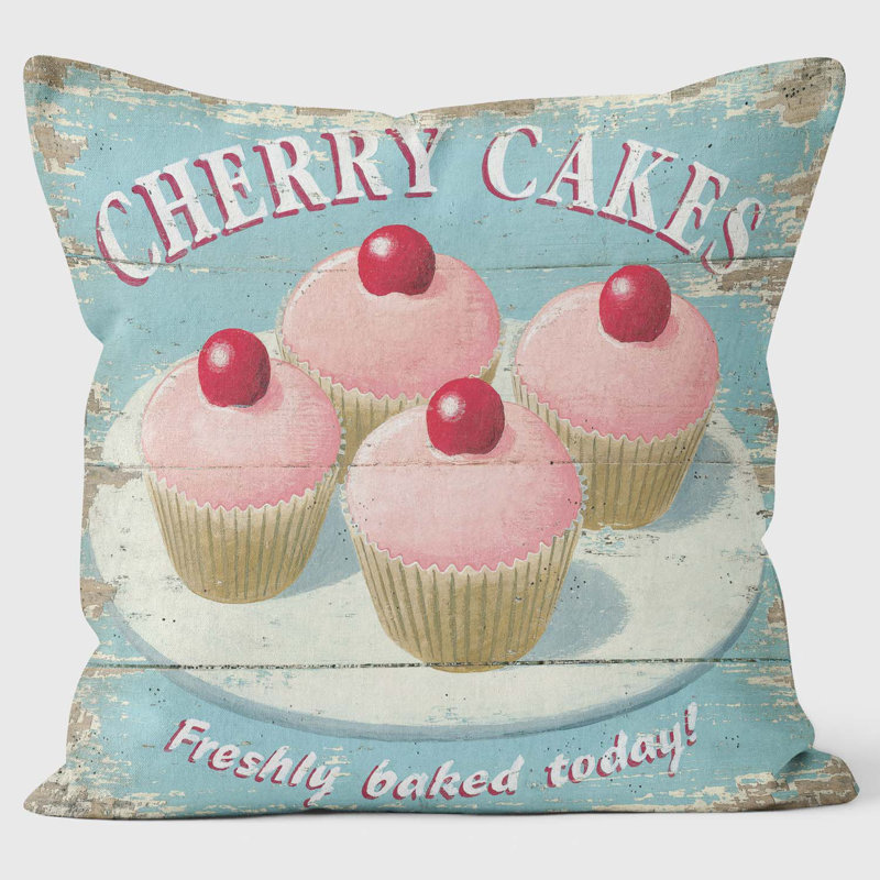 Cherry Cakes - Martin Wiscombe Cushion