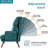 Alida 29.52'' Wide Lounge Chair and Ottoman-1900744327