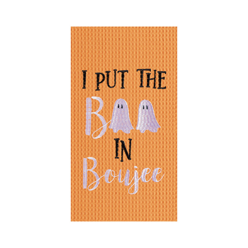 Serviette de cuisine Boo In Boujee Ghost