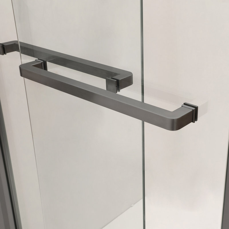 Cabine de douche coulissante double H 48 po x l 48 po x 5/16 po (8 mm)