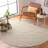 Lorenco Southwestern Machine Made Power Loom Polypropylene Area Rug in Ivory/Sage-1918293544