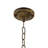 5- Light Bronze Unique/Statement Pendant Light