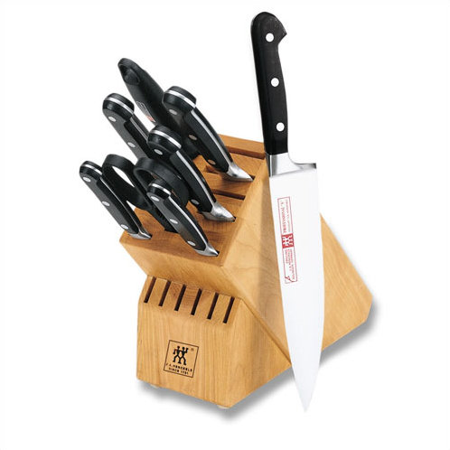 ZWILLING J.A. HENCKELS Solution Henckels 9 Piece Kitchen Knife Set Fine  Edge 35886402945