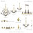 Afner 5 - Light Dimmable Empire Chandelier-505115318