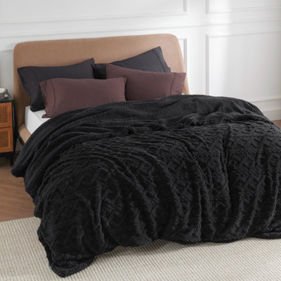Bedsure Sherpa Blanket For Bed- Fuzzy Soft Cozy Blanket, Fleece Thick Warm Blanket For Winter GentleSoft™️