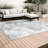 Machine Washable Indoor/Outdoor Chantille ACN2890 Floral Rug-226335502-226335503