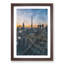 Skyline In Dubai Painting - Framed Print-56922680-56922681