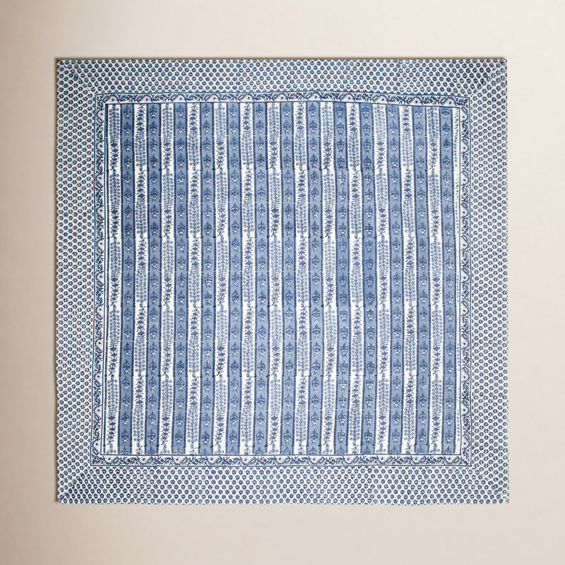 Charlemont Provence Rectangular Tablecloth, Dijon/Blue, 106" x 71"