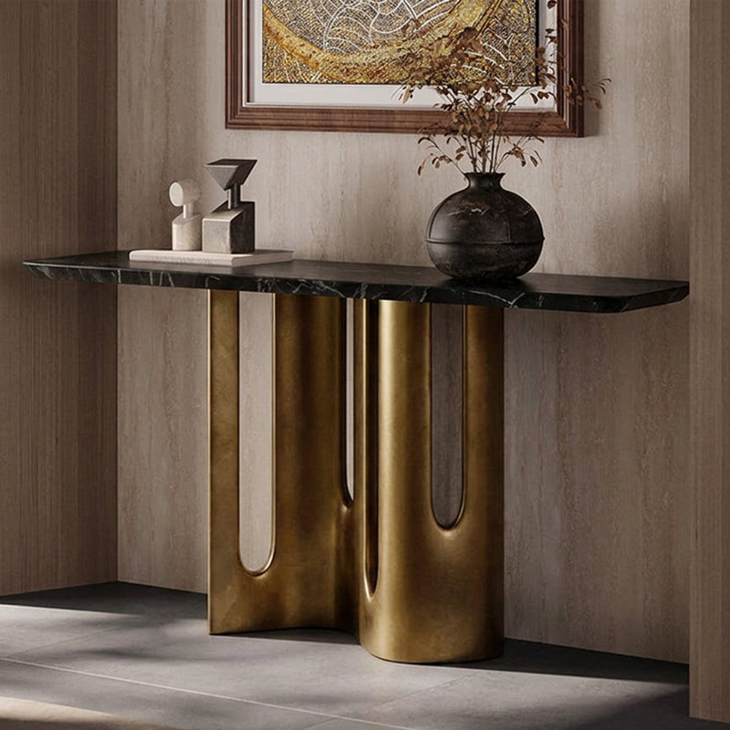 Console Italian Luxury, H 33,5 po x l 39,4 po x P 13,8 po