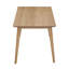 Larsen Oak Solid Wood Base Dining Table