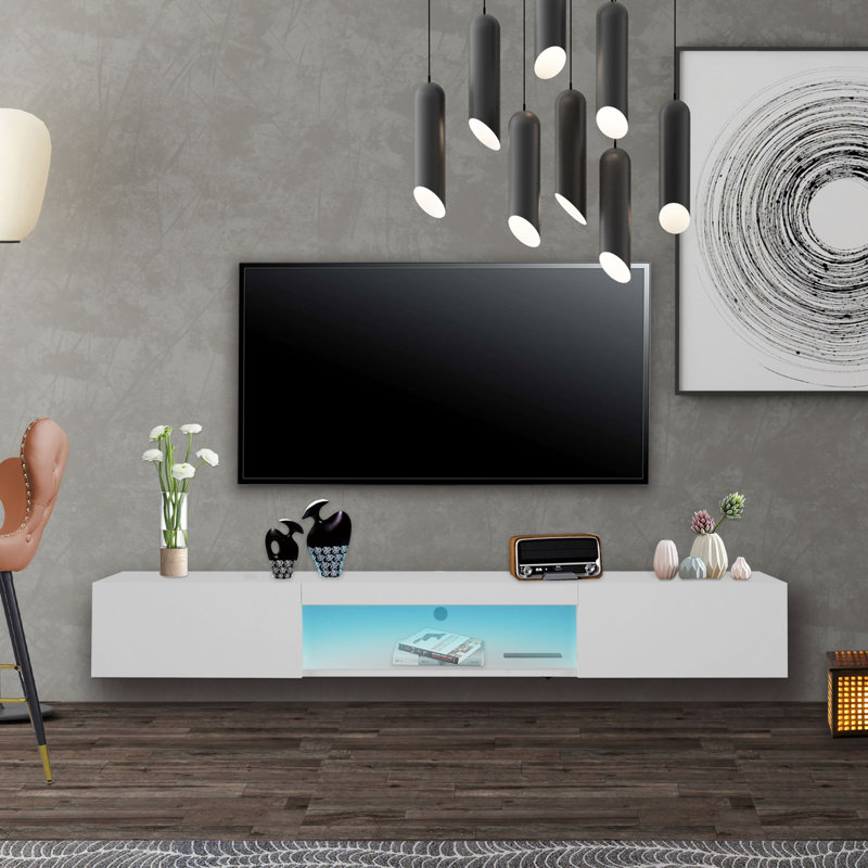Media Console, White
